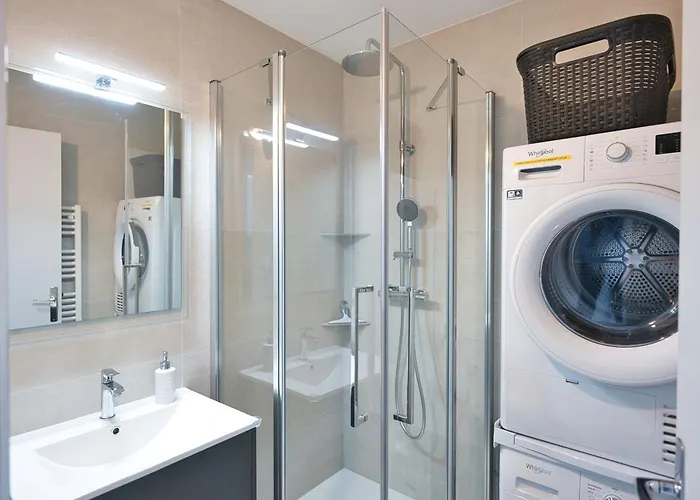 Superbe T3 Face Avec Terrasse, Garage Et Wifi Aux Sables-d'olonne - Fr-1-197-503 公寓 莱萨布勒-多洛讷